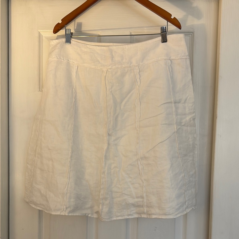 INC International Concepts White Midi Skirt